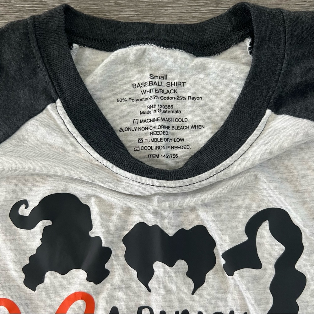 Hocus Pocus Baseball Tee - Picture 4 of 4